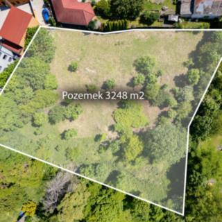 Prodej stavební parcely 3248 m&sup2; Praha