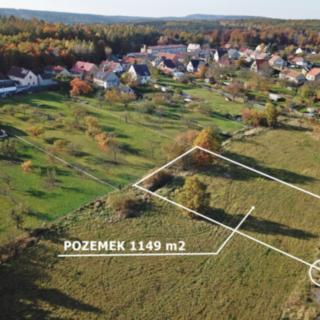 Prodej stavební parcely 1 149 m² Ruda, V zahradách