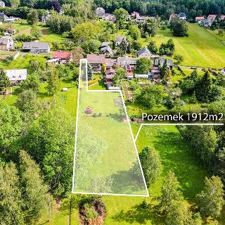 Prodej stavební parcely 1 912 m² Rumburk, 