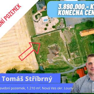 Prodej stavební parcely 1 210 m² Nová Ves