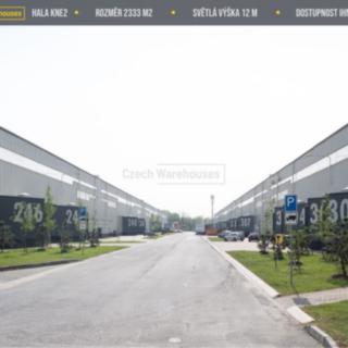 Pronájem skladu 2 343 m² Kněževes, 