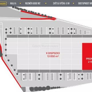 Pronájem skladu 6 010 m² Mikulov, 