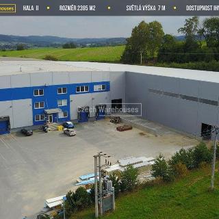 Pronájem skladu 2 395 m² Pelhřimov, 