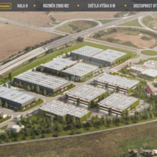 Pronájem skladu 2 910 m² Jinočany, 