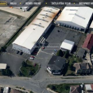 Pronájem skladu 2000 m² Lysá nad Labem