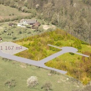 Prodej stavební parcely 1 167 m² Choryně