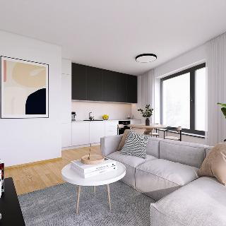 Prodej bytu 2+kk 46 m² Praha, Akademická