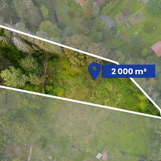 Prodej stavební parcely 2 000 m² Mnichovice