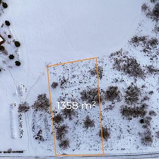 Prodej stavební parcely 1358 m&sup2; Horní Planá