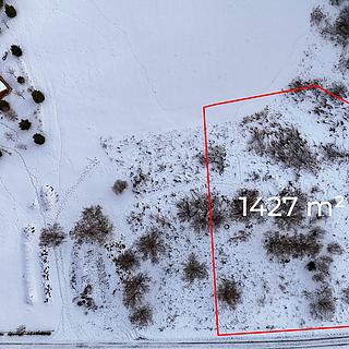 Prodej stavební parcely 1427 m&sup2; Horní Planá