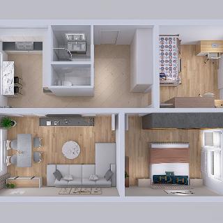 Prodej bytu 3+1 74 m² Semily