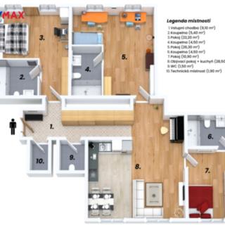 Prodej bytu 4+kk 120 m² Praha