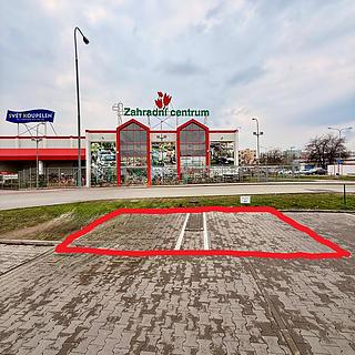 Pronájem komerčního pozemku 30 m&sup2; Brno