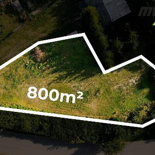 Prodej stavební parcely 800 m² Oskořínek, 