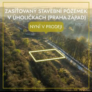 Prodej stavební parcely 846 m² Úholičky, 