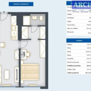 Prodej bytu 2+kk 47 m² Praha