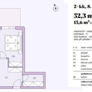 Prodej bytu 2+kk 68 m² Praha