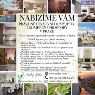 Prodej činžovního domu 1 000 m² Praha