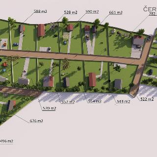 Prodej stavební parcely 532 m² Zabrušany