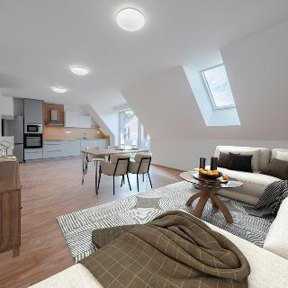 Pronájem bytu 3+kk 81 m² Bravantice