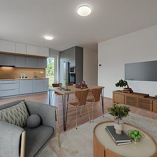 Pronájem bytu 2+kk 58 m&sup2; Bravantice