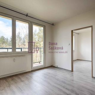 Pronájem bytu 1+1 30 m² Jindřichův Hradec, sídliště Vajgar