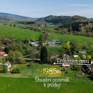 Prodej stavební parcely 1 985 m² Rudník