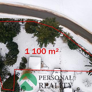 Prodej stavební parcely 1100 m&sup2; Červený Kostelec