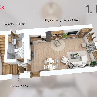 Prodej bytu 5+kk 132 m² Třeština, 