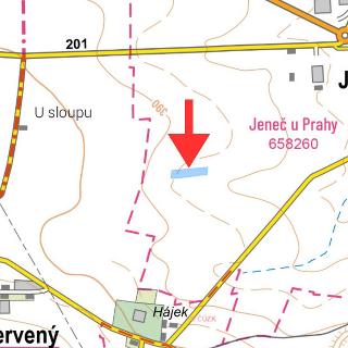 Prodej zemědělské půdy 14 386 m² Jeneč, Úhonická