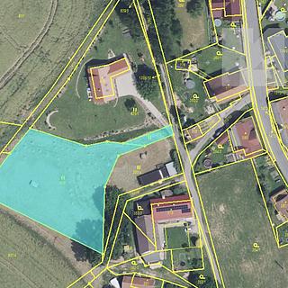 Prodej stavební parcely 2690 m&sup2; Řetová