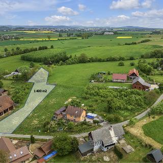 Prodej stavební parcely 1 400 m² Podhradí