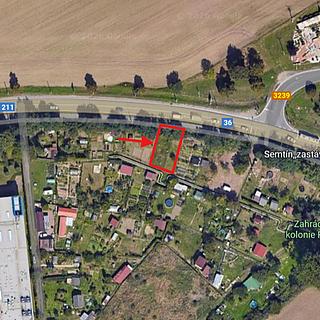 Prodej zahrady 328 m&sup2; Pardubice