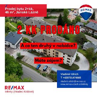 Prodej bytu 2+kk 46 m² Janské Lázně, Černohorská