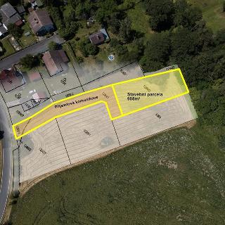 Prodej stavební parcely 908 m² Zavidov