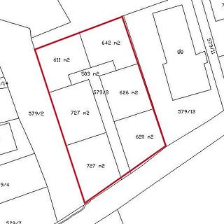 Prodej stavební parcely 4457 m&sup2; Podbořany