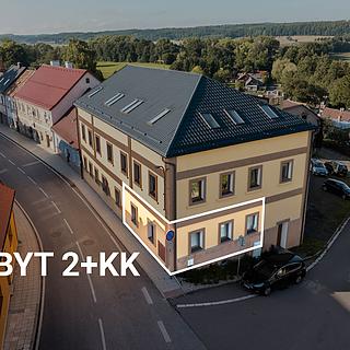 Prodej bytu 2+kk 49 m&sup2; Miletín