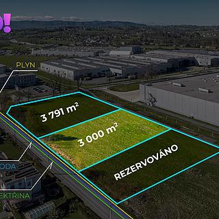 Prodej komerčního pozemku 3000 m&sup2; Český Těšín