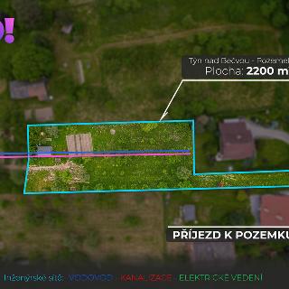 Prodej stavební parcely 2 208 m² Týn nad Bečvou, Svobody