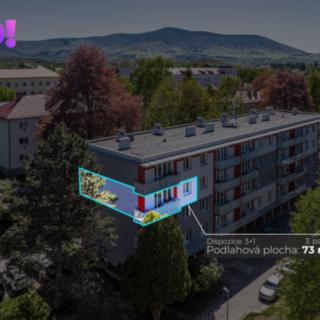 Prodej bytu 3+1 73 m² Frenštát pod Radhoštěm, Školská čtvrť