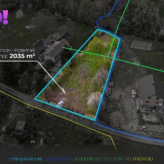 Prodej stavební parcely 2 036 m² Třinec