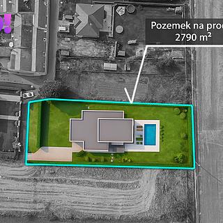 Prodej stavební parcely 2790 m&sup2; Polkovice
