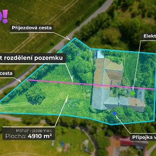 Prodej stavební parcely 4 910 m² Odry, 