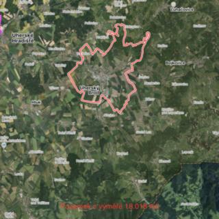 Prodej zemědělské půdy 23 786 m² Uherský Brod, 