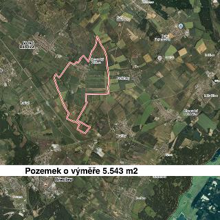 Prodej zemědělské půdy 5543 m² Moravský Žižkov