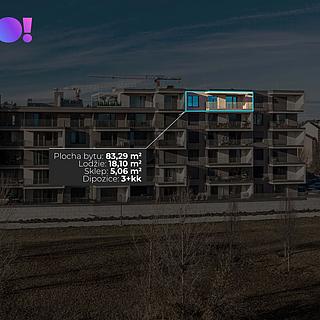 Pronájem bytu 3+kk 83 m&sup2; Ostrava