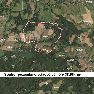 Prodej zemědělské půdy 38 664 m² Hamr na Jezeře, 