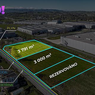 Prodej komerčního pozemku 3791 m&sup2; Český Těšín