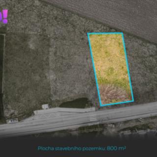 Prodej stavební parcely 800 m² Hladké Životice