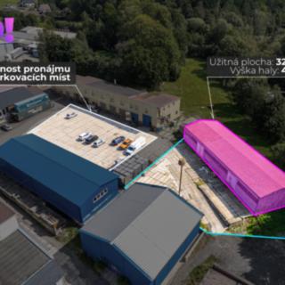 Pronájem skladu 325 m&sup2; Jablunkov